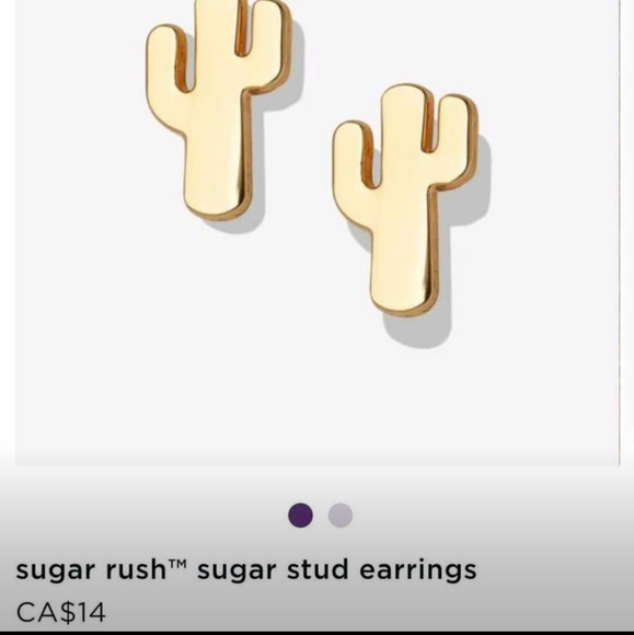 Tarte cactus earrings - Picture 2 of 3